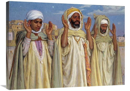 Global Gallery GCS-267941-36-142 36 in. Prayers at LAube Art Print - A