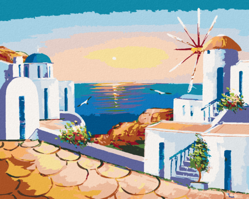 Paint by Numbers - GREECE