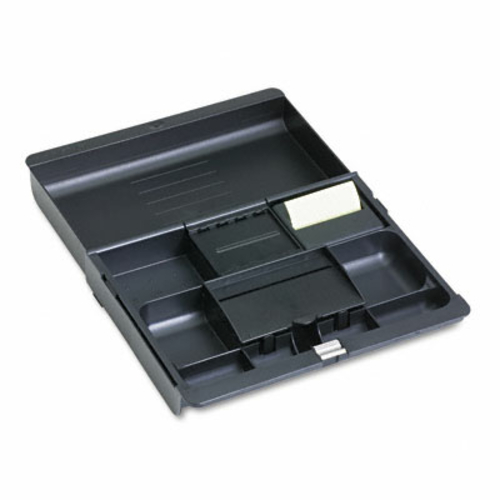 3M C71 Recycled Plastic Desk Drawer Organizer Tray  Plastic  BLK