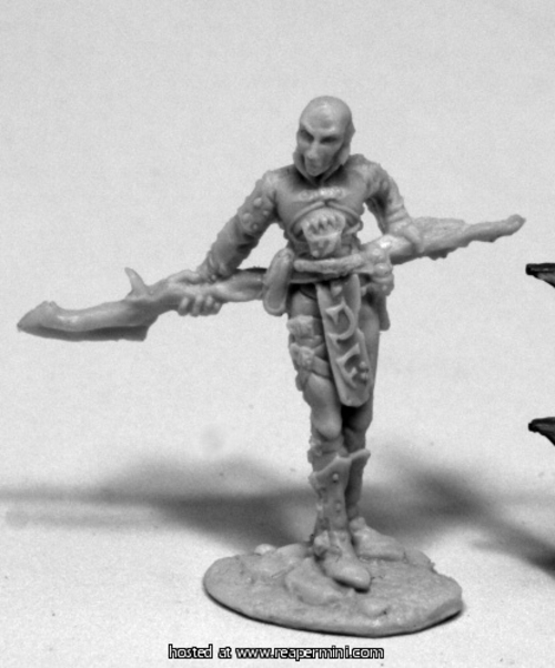 Reaper Miniatures REM77411 25mm Scale Eredain, Mercenary Wizard - 