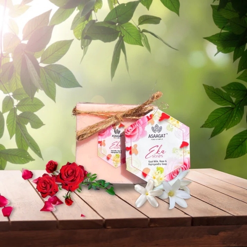 EKA 125goat Milk,Rose & Rajni125gandha Soap 125125g