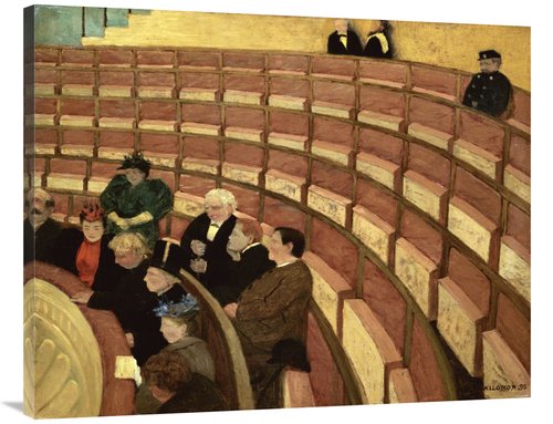 Global Gallery GCS-283279-40-142 40 in. Third Level at the Theatre in 