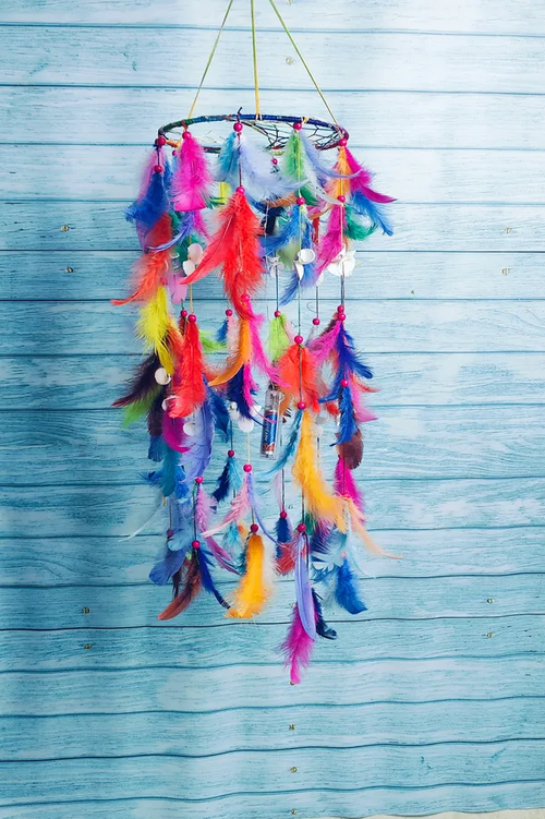 Multi color sound dream catcher 25inch