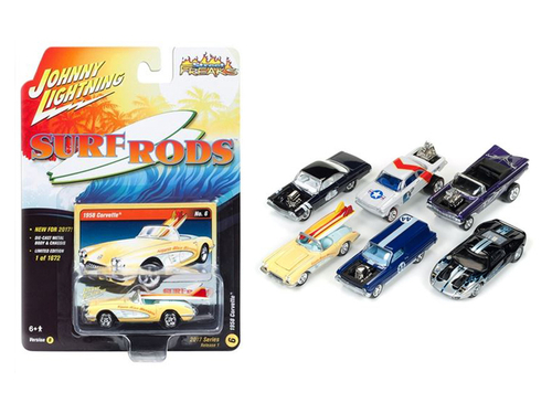 Street Freaks 2017 Release 1B Set of 6 Cars 1/64 Diecast Model Cars by