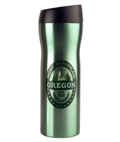 Americaware TVORE1GR 18 oz Oregon Vacuum Tumbler - Green