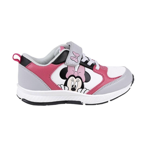 Sports Shoes for Kids Minnie Mouse Grey Pink