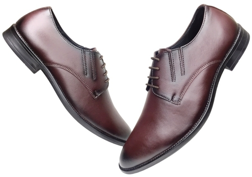 Leather Lace-Up for Men, Lace Up For Men (Size-UK8)(Color-BROWN)