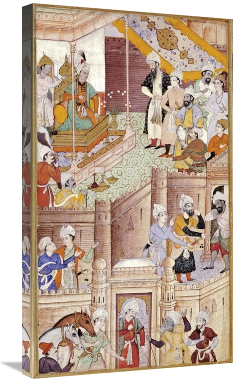 Global Gallery GCS-266654-30-142 30 in. Illustration to the Baburnama 