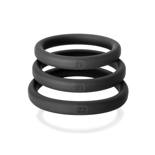 Xact- Fit 3 Premium Silicone Rings - #20, #21, #22