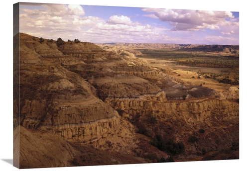 Global Gallery GCS-396486-2432-142 24 x 32 in. Badlands in Theodore Ro