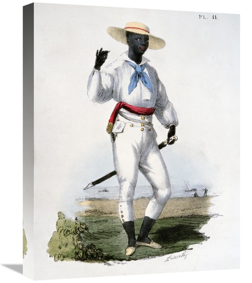 Global Gallery GCS-278234-22-142 22 in. Black Man of the Vera Cruz Reg