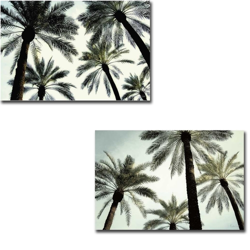 Artistic Home Gallery 1218AM849EG Palm One & Palm Two by Carla West 2-