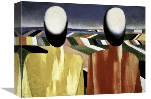 Global Gallery GCS-278361-16-142 16 in. Two Farmers Art Print - Kazimi