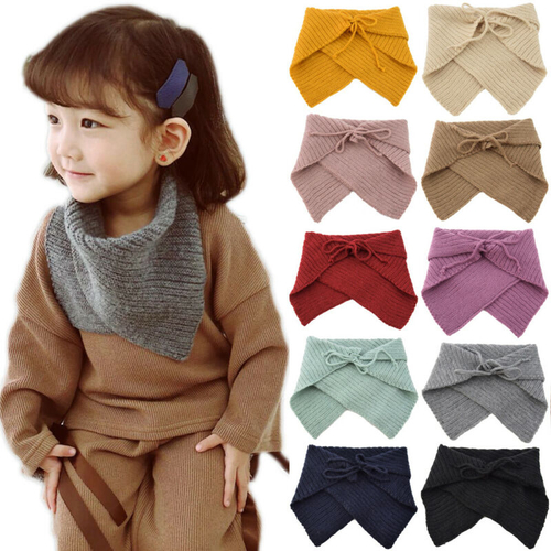 2019 Boys Girls Autumn Winter Lovely Collar Scarf