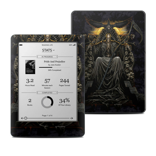 DecalGirl KOBG-DEATHTHRONE Kobo Glo Skin - Death Throne