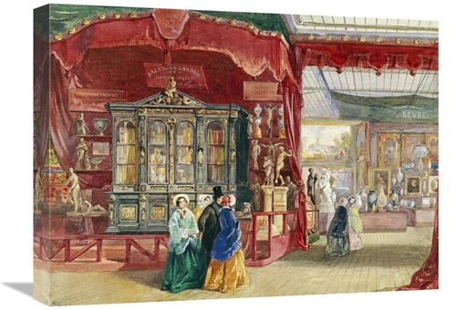 Global Gallery GCS-268022-22-142 22 in. The Great Exhibition, Crys