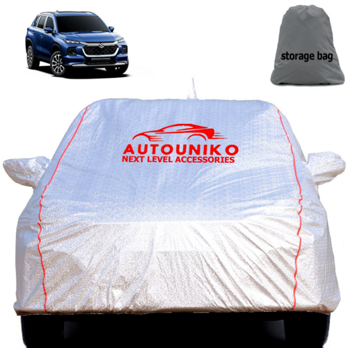 AUTOUNIKO Car Cover Elastic Triple Stitched