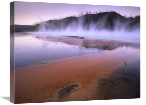 Global Gallery GCS-396955-1824-142 18 x 24 in. Steaming Hot Springs at