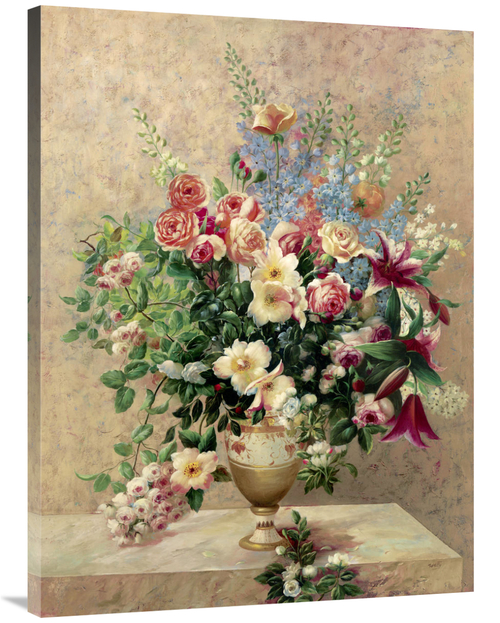 Global Gallery GCS-125797-3040-142 30 x 40 in. Morning Blossoms Art Pr