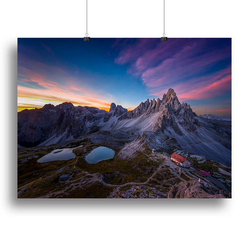 Mountainscape Canvas Print or Poster