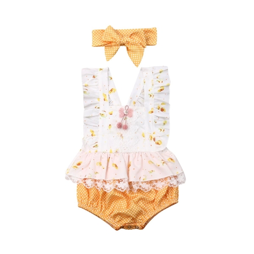 2019  New Summer 0 24M Toddler Baby Girls