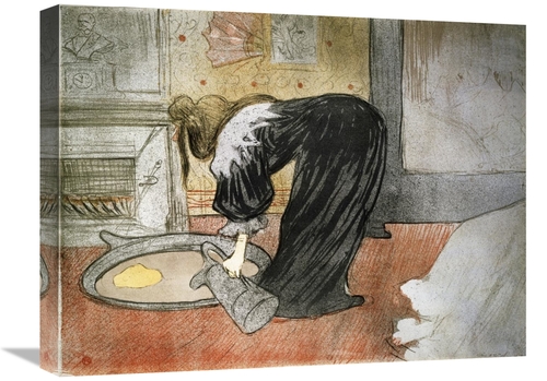 Global Gallery GCS-278180-22-142 22 in. Elles - Woman with a Tub Art P