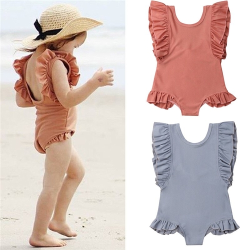 Holiday Toddler Kids Baby Girls Casual Swimwear