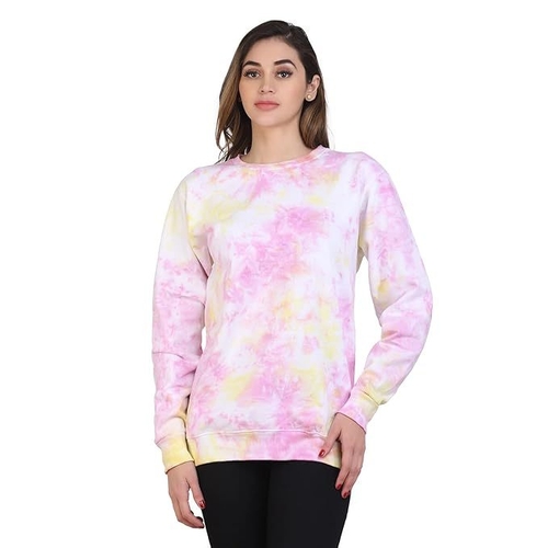 Womens Winter Wear Round Neck full sleeve Sweatshirt (Size-S)