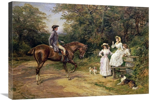 Global Gallery GCS-266494-30-142 30 in. A Meeting by the Stile Art Pri