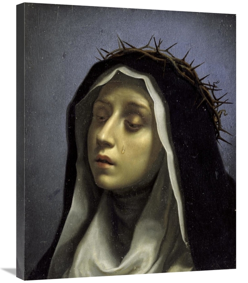 Global Gallery GCS-277409-30-142 30 in. Saint Catherine of Siena Art P