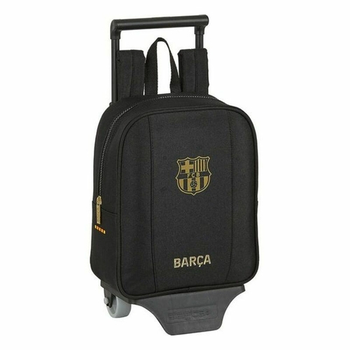 School Rucksack with Wheels 805 F.C. Barcelona M280 Black