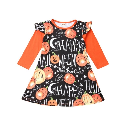 1 6T Little Girls Halloween  Dress Toddler Kids