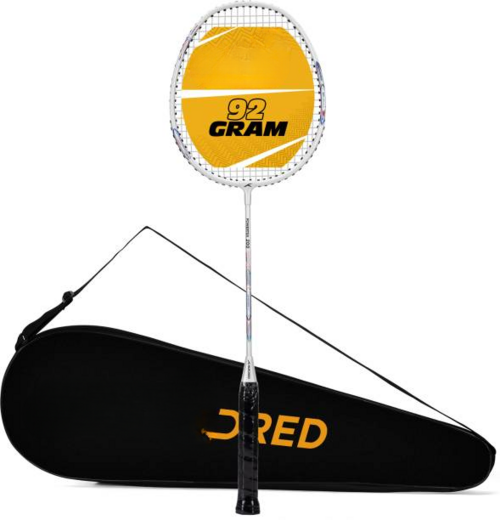Light Aluminium Badminton Racquet With Full Cover | Made In India(Set