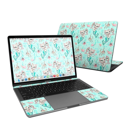 DecalGirl MB316-MERKITTENAQUA Apple MacBook Pro 13 in. 2016 Skin - Mer