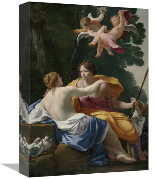 Global Gallery GCS-460057-1216-142 12 x 16 in. Venus & Adonis Art Prin