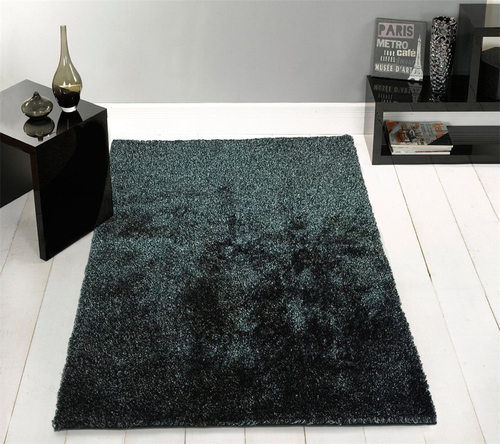 Amazing Rugs A1003-57 5 x 7 ft. Fuzzy Shaggy Hand Tufted Area Rug in B