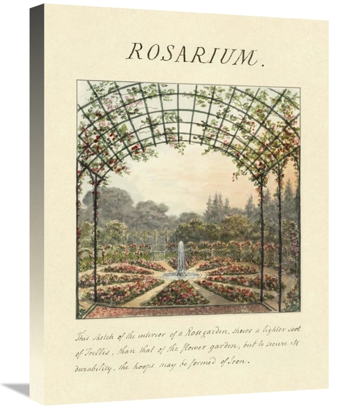 Global Gallery GCS-453918-1824-142 18 x 24 in. Rosarium, 1813 Art 