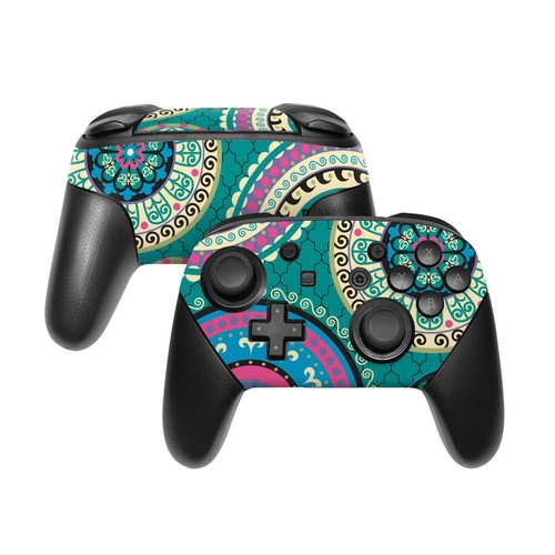 DecalGirl NSWP-SILKROAD Nintendo Switch Pro Controller Skin - Silk Roa