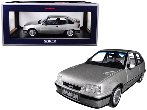 1987 Opel Kadett GSI Silver 1/18 Diecast Model Car by Norev
