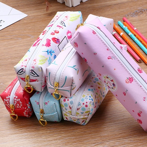 Fashion Simple School Pencil Case Students Storage