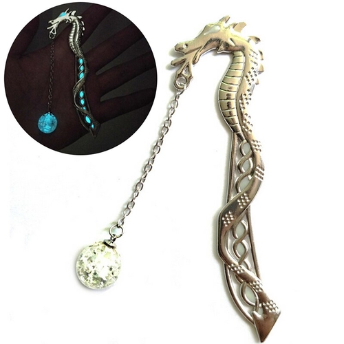 Dragon Shape Bookmark Luminous Glow In The Dark