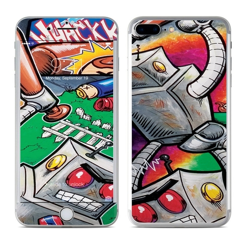 DecalGirl AIP8P-ROBEAT Apple iPhone 8 Plus Skin - Robot Beatdown