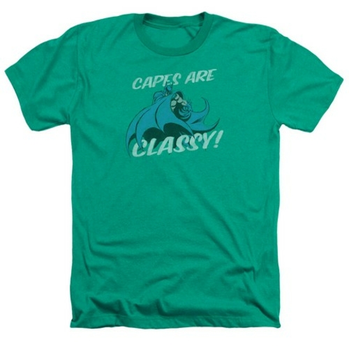 Trevco Dc-Classy - Adult Heather Tee - Kelly Green- Small