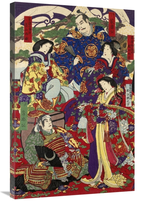 Global Gallery GCS-281177-36-142 36 in. Tokugawa Leyasu & Tokugawa Hid