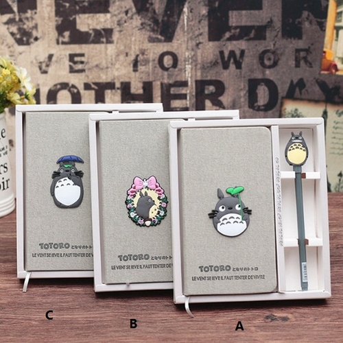 Totoro Notebook Pen Set