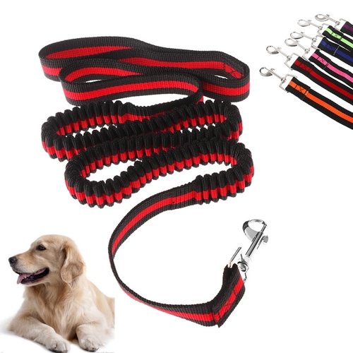 120cm Dog Walking Elastic Bungee Leash Hand Free