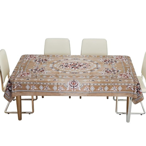 PVC Table Cloth Cover 6 Seater Table Cloth for Dining Table 