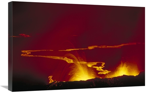 Global Gallery GCS-451062-2030-142 20 x 30 in. Volcanic Eruption, 