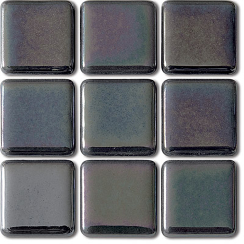 F2809 Platinum Glass Mosaic Tile - Ash