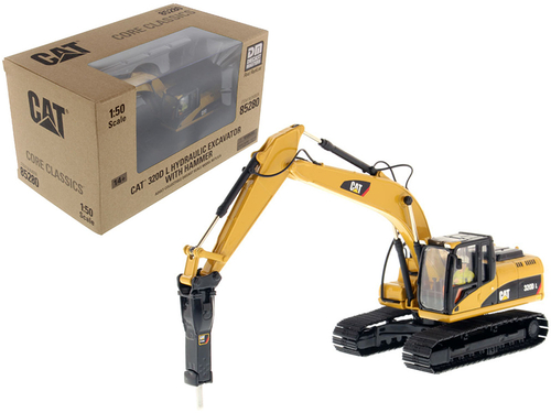 CAT Caterpillar 320D L Hydraulic Excavator with Hammer and Operator